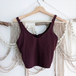 Burgundy Lululemon Align Tank